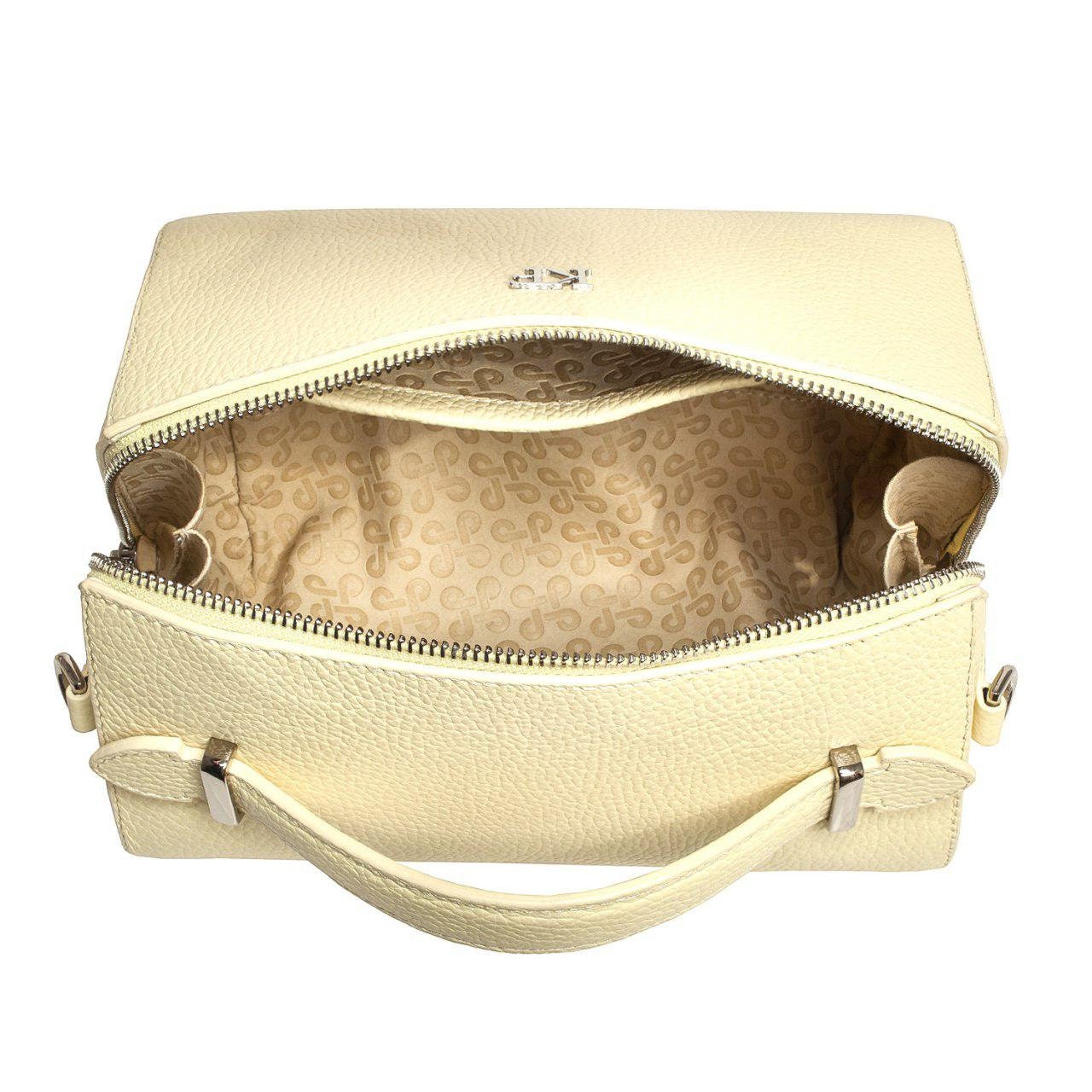 Leather Cross body Bag, Yellow Leather Shoulder Bag, Women's Leather Crossbody Bag, Leather bag KF-3041 - Image 5