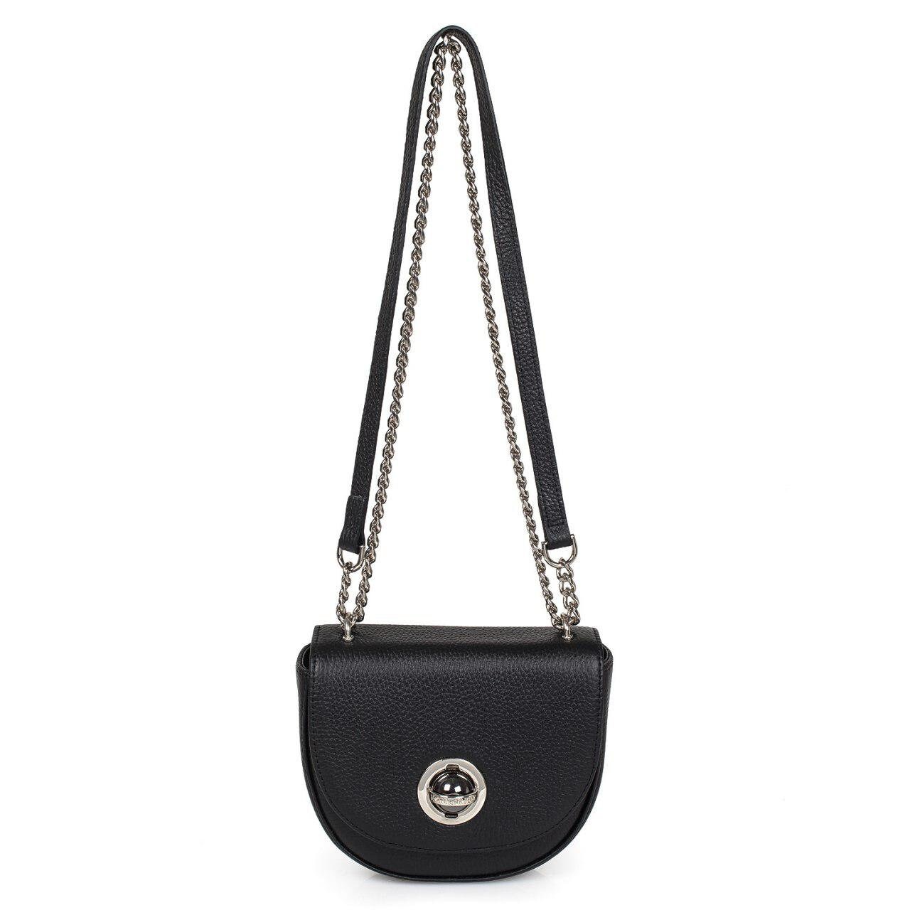 Leather Cross body Bag, Black Leather Shoulder Bag, Women's Leather Crossbody Bag, Leather bag KF-2951 - Image 2