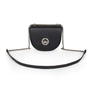 Leather Cross body Bag, Black Leather Shoulder Bag, Women's Leather Crossbody Bag, Leather bag KF-2951