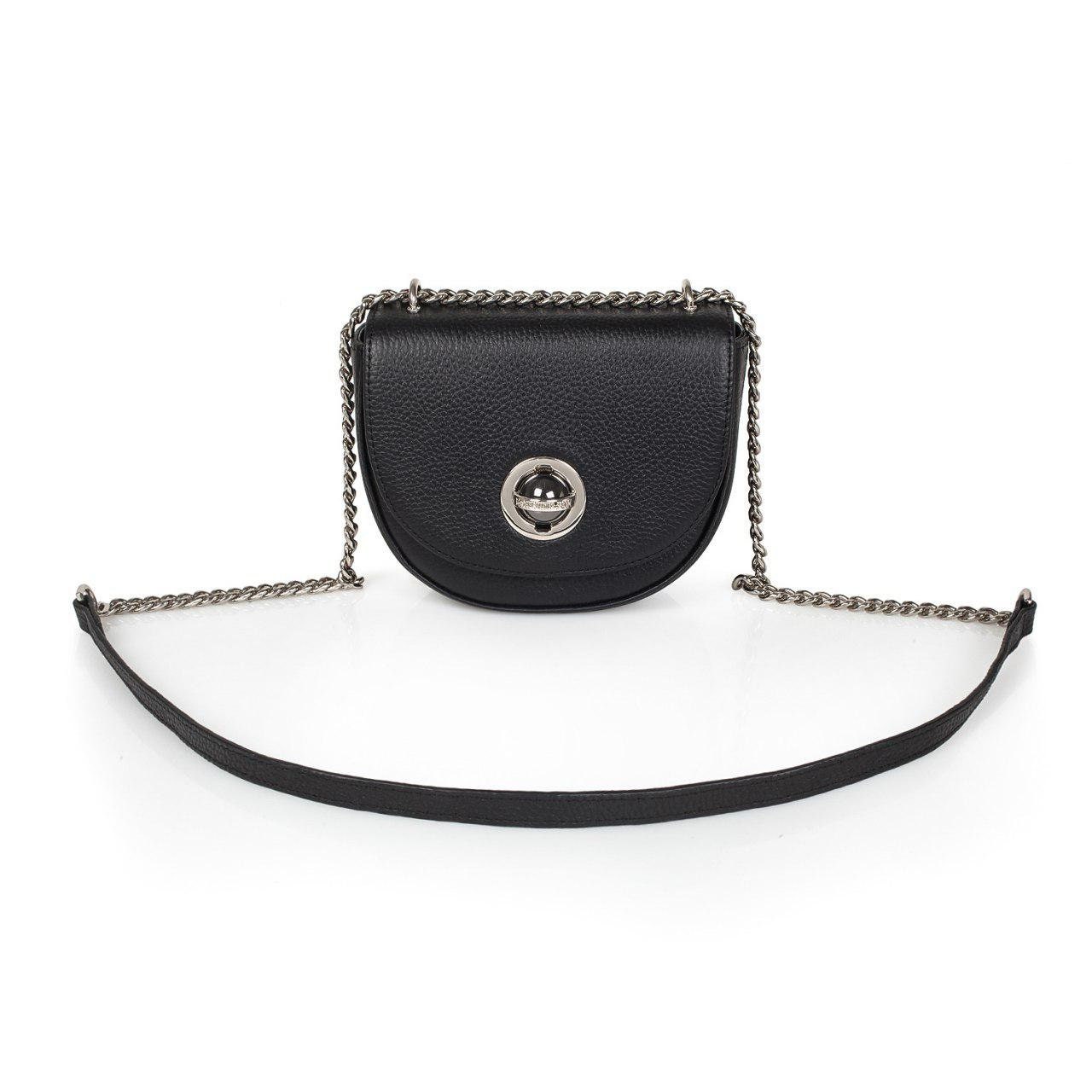 Leather Cross body Bag, Black Leather Shoulder Bag, Women's Leather Crossbody Bag, Leather bag KF-2951