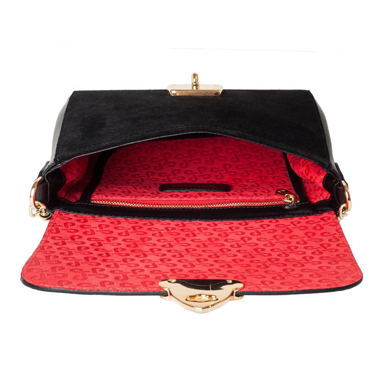 Leather Cross body Bag, Black Leather Shoulder Bag, Women's Leather Crossbody Bag, Leather bag KF-925 - Image 5