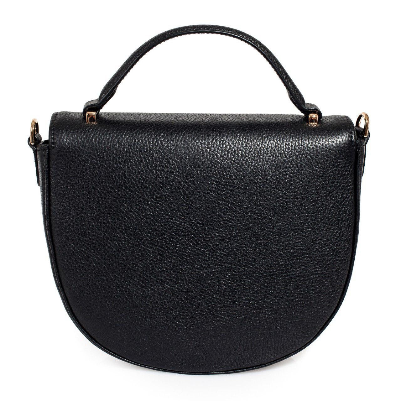 Leather Cross body Bag, Black Leather Shoulder Bag, Women's Leather Crossbody Bag, Leather bag KF-2583 - Image 4