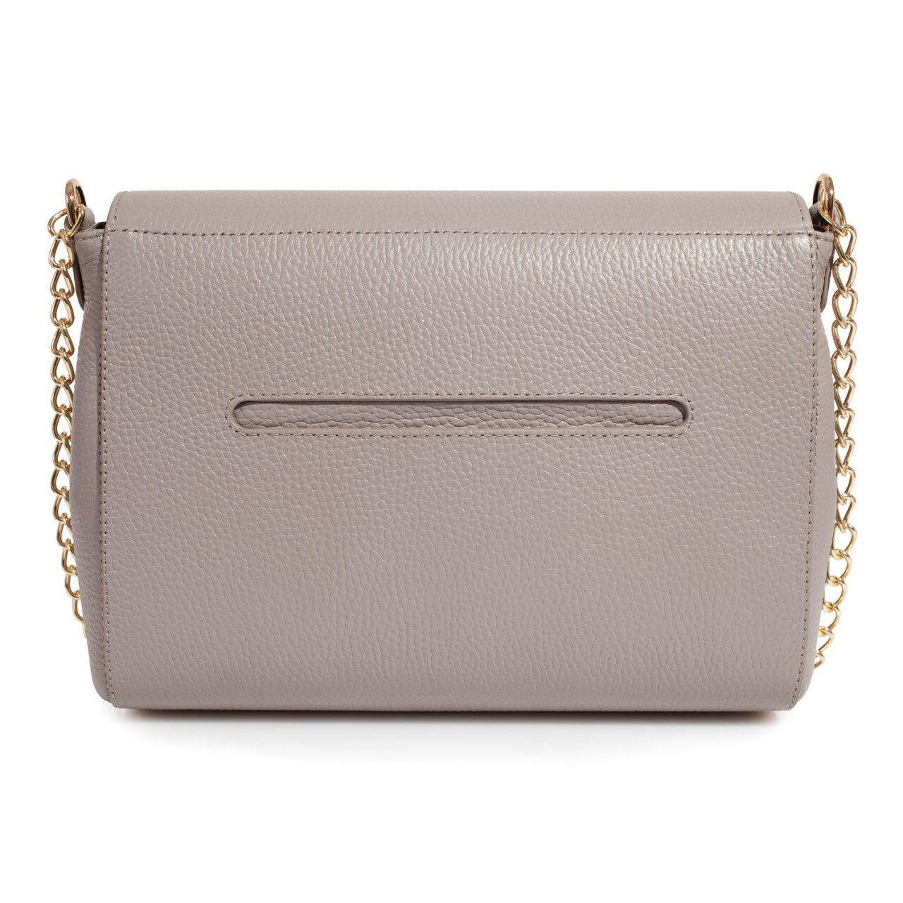 Leather Cross body Bag, Grey Beige Leather Shoulder Bag, Women's Leather Crossbody Bag, Leather bag KF-3190 - Image 4