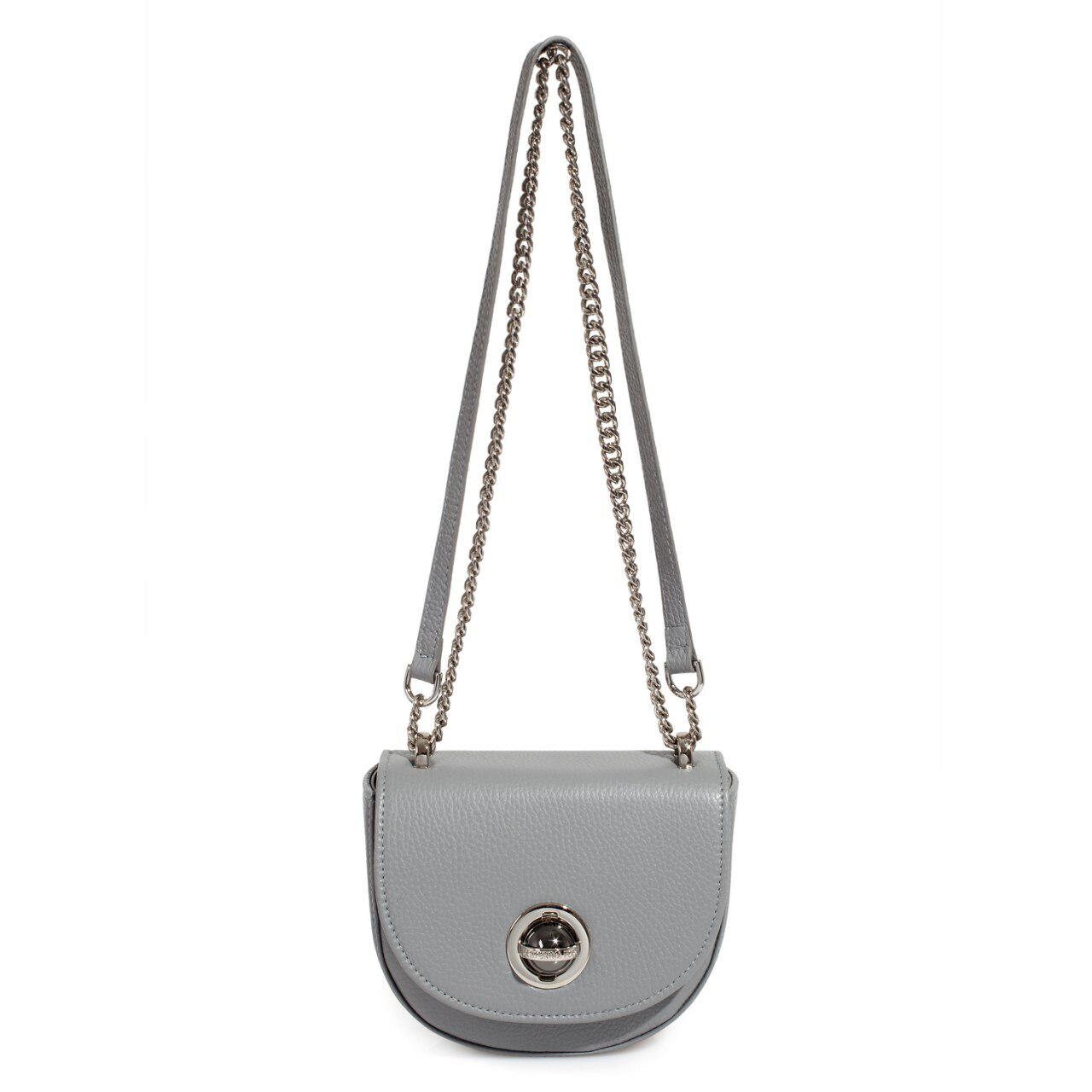 Leather Cross body Bag, Gray Leather Shoulder Bag, Women's Leather Crossbody Bag, Leather bag KF-3196 - Image 2
