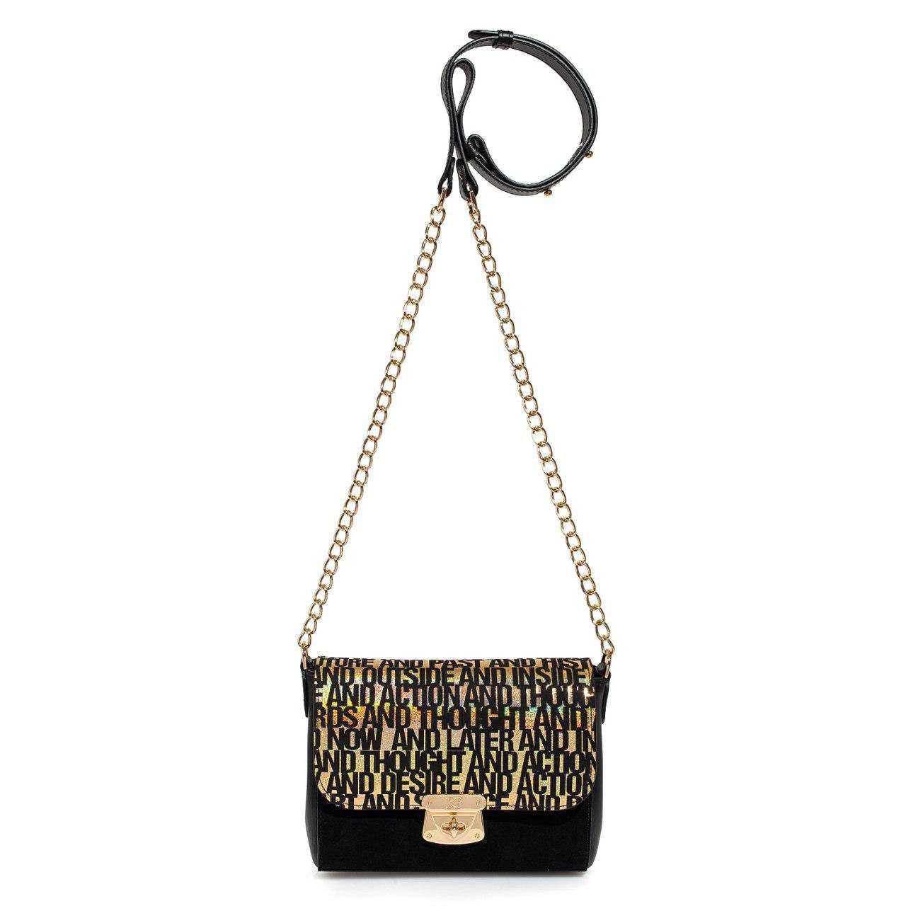 Leather Cross body Bag, Black Leather Shoulder Bag, Women's Leather Crossbody Bag, Leather bag KF-3120 - Image 3