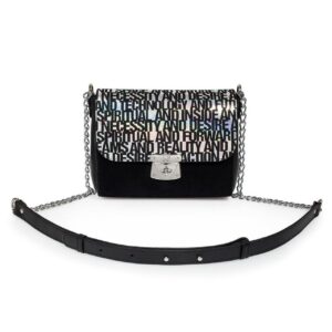 Leather Cross body Bag, Black Leather Shoulder Bag, Women's Leather Crossbody Bag, Leather bag KF-3119