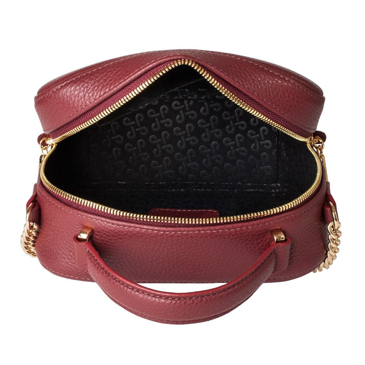 Leather Cross body Bag, Marsala Leather Shoulder Bag, Women's Leather Crossbody Bag, Leather bag KF-1219 - Image 5
