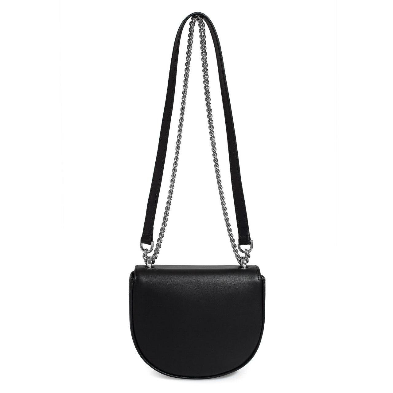 Leather Cross body Bag, Black Leather Shoulder Bag, Women's Leather Crossbody Bag, Leather bag KF-3258 - Image 4