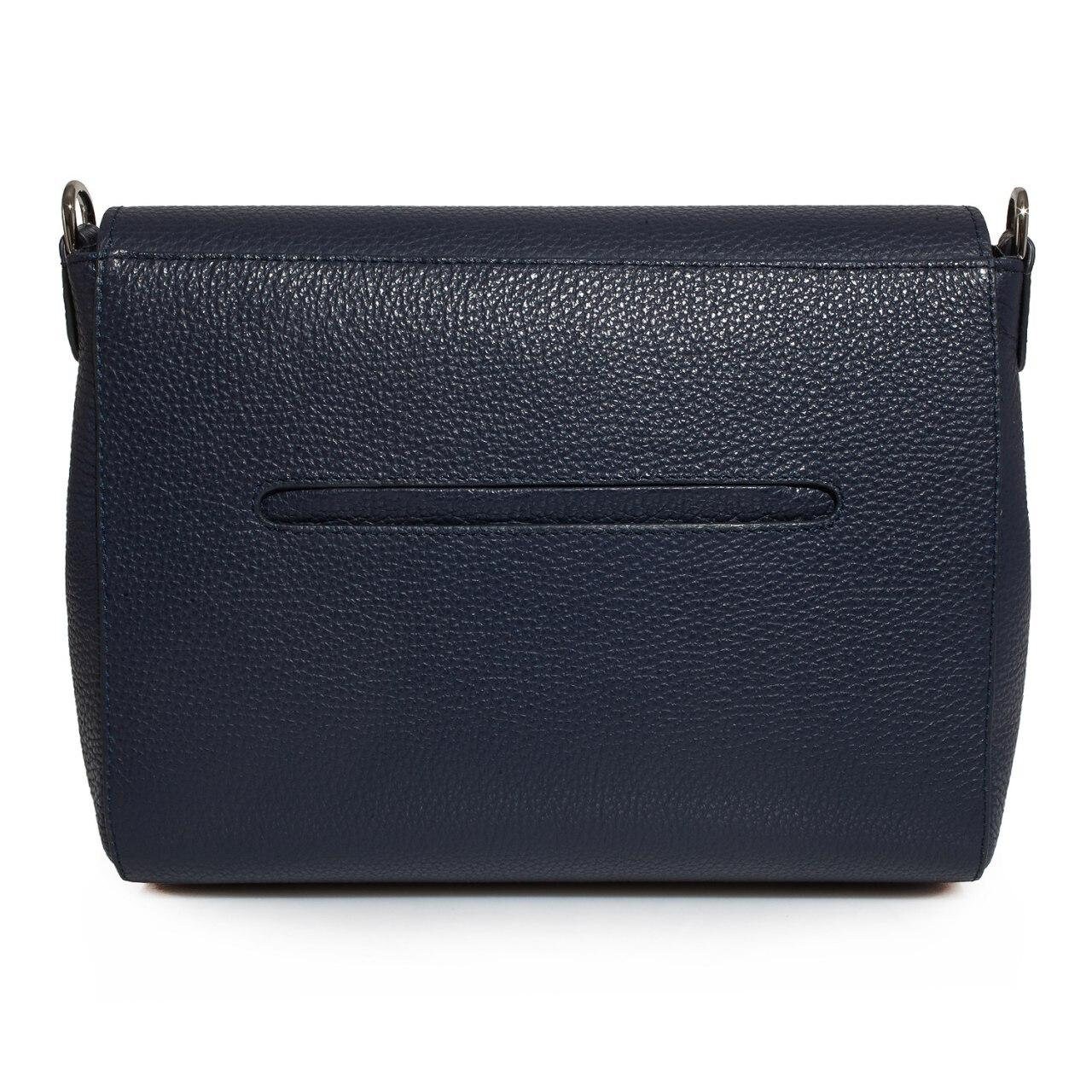 Leather Cross body Bag, Dark blue Leather Shoulder Bag, Women's Leather Crossbody Bag, Leather bag KF-3375 - Image 4