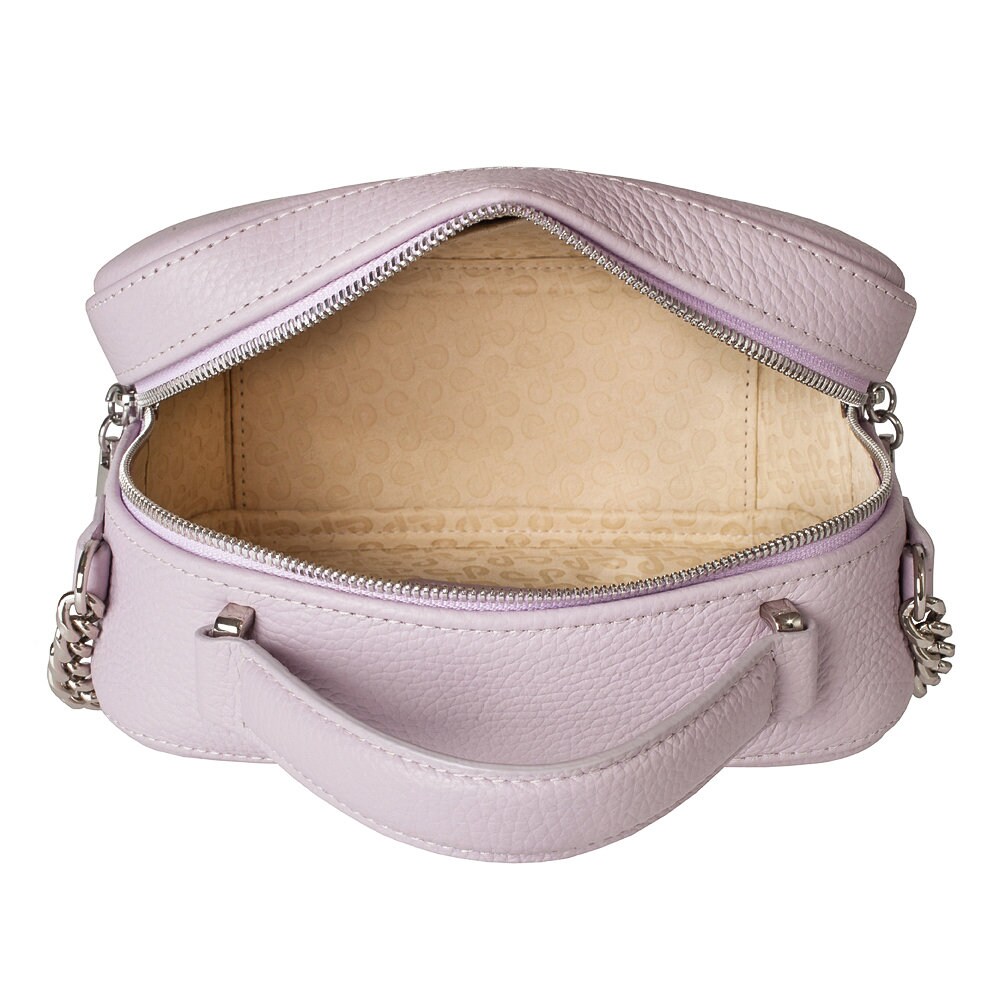 Leather Cross body Bag, Light purple Leather Shoulder Bag, Women's Leather Crossbody Bag, Leather bag KF-3485 - Image 5
