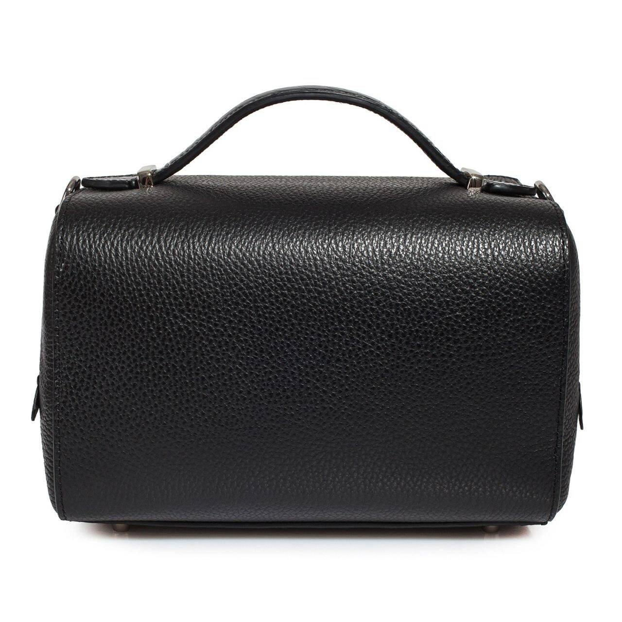 Leather Cross body Bag, Black Leather Shoulder Bag, Women's Leather Crossbody Bag, Leather bag KF-3289 - Image 4
