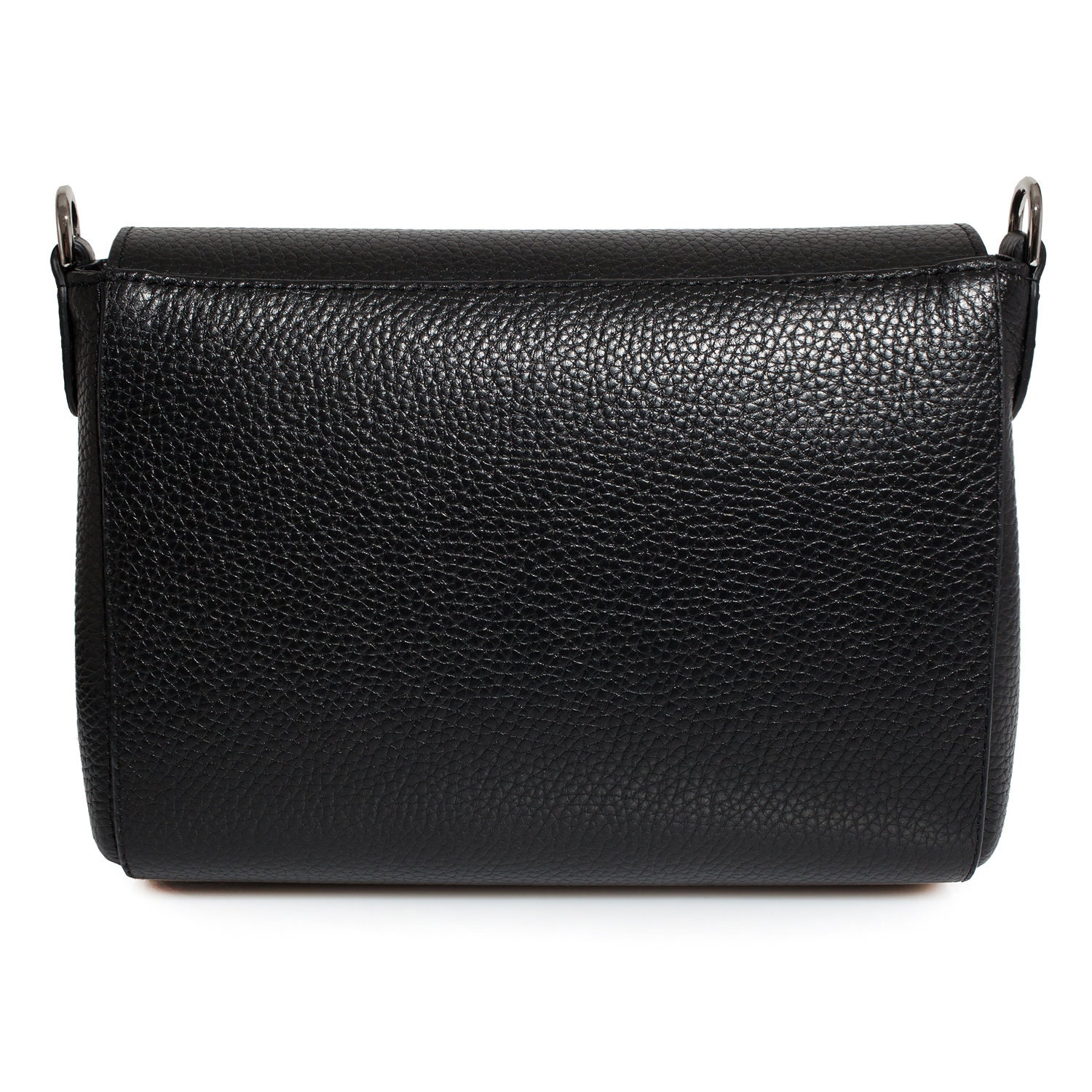 Leather Cross body Bag, Black Leather Shoulder Bag, Women's Leather Crossbody Bag, Leather bag KF-3124 - Image 4