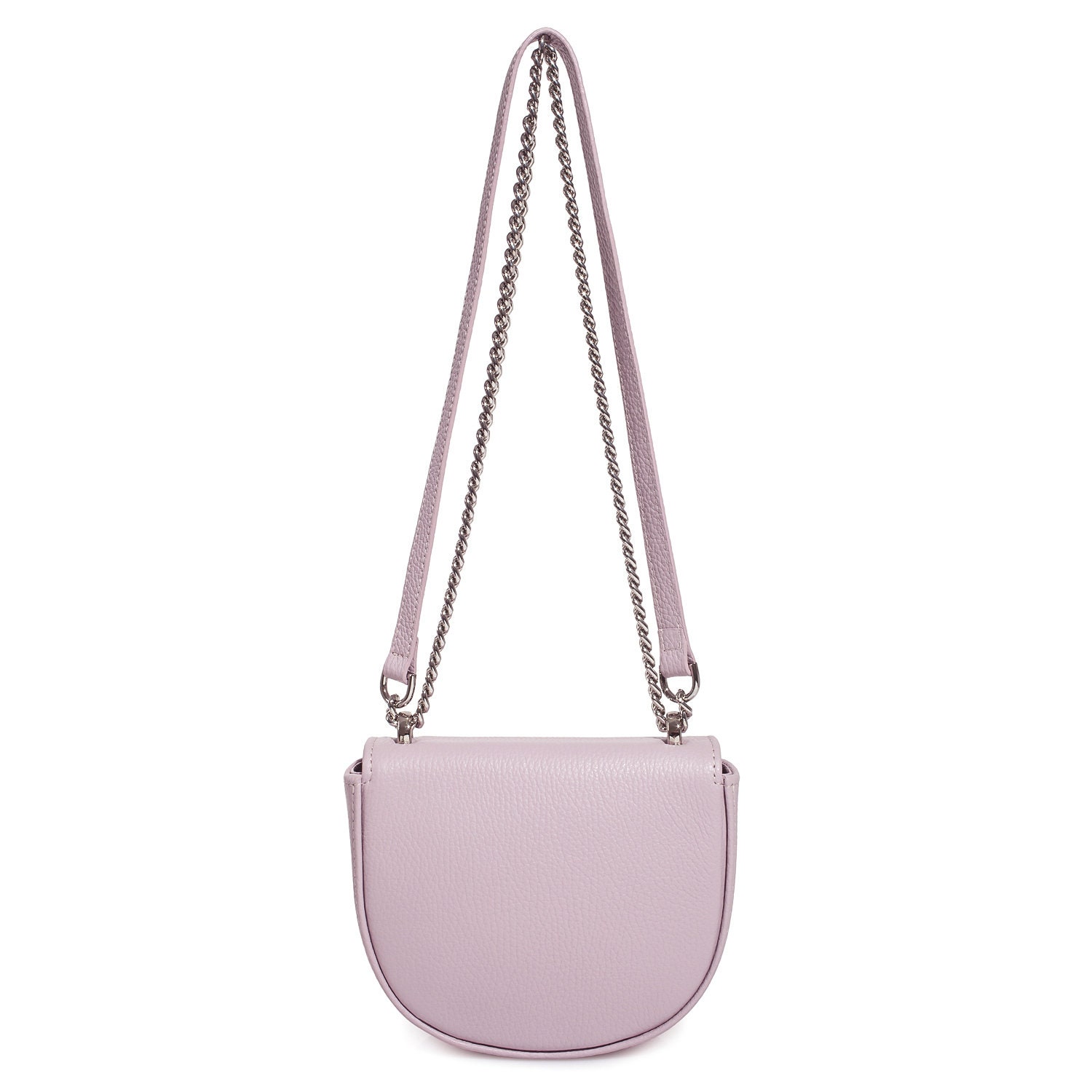 Leather Cross body Bag, Light purple Leather Shoulder Bag, Women's Leather Crossbody Bag, Leather bag KF-3676 - Image 4