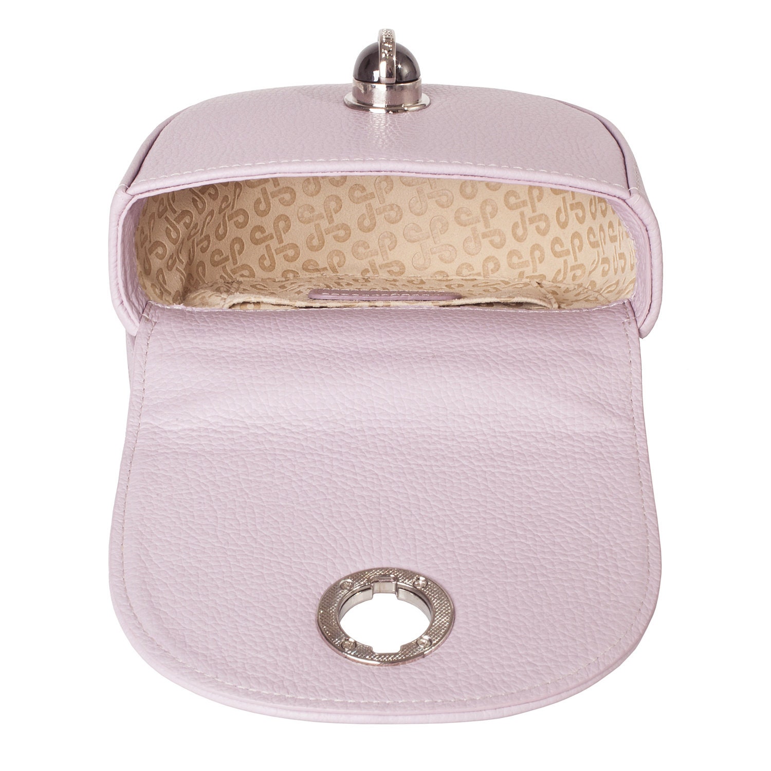 Leather Cross body Bag, Light purple Leather Shoulder Bag, Women's Leather Crossbody Bag, Leather bag KF-3676 - Image 5