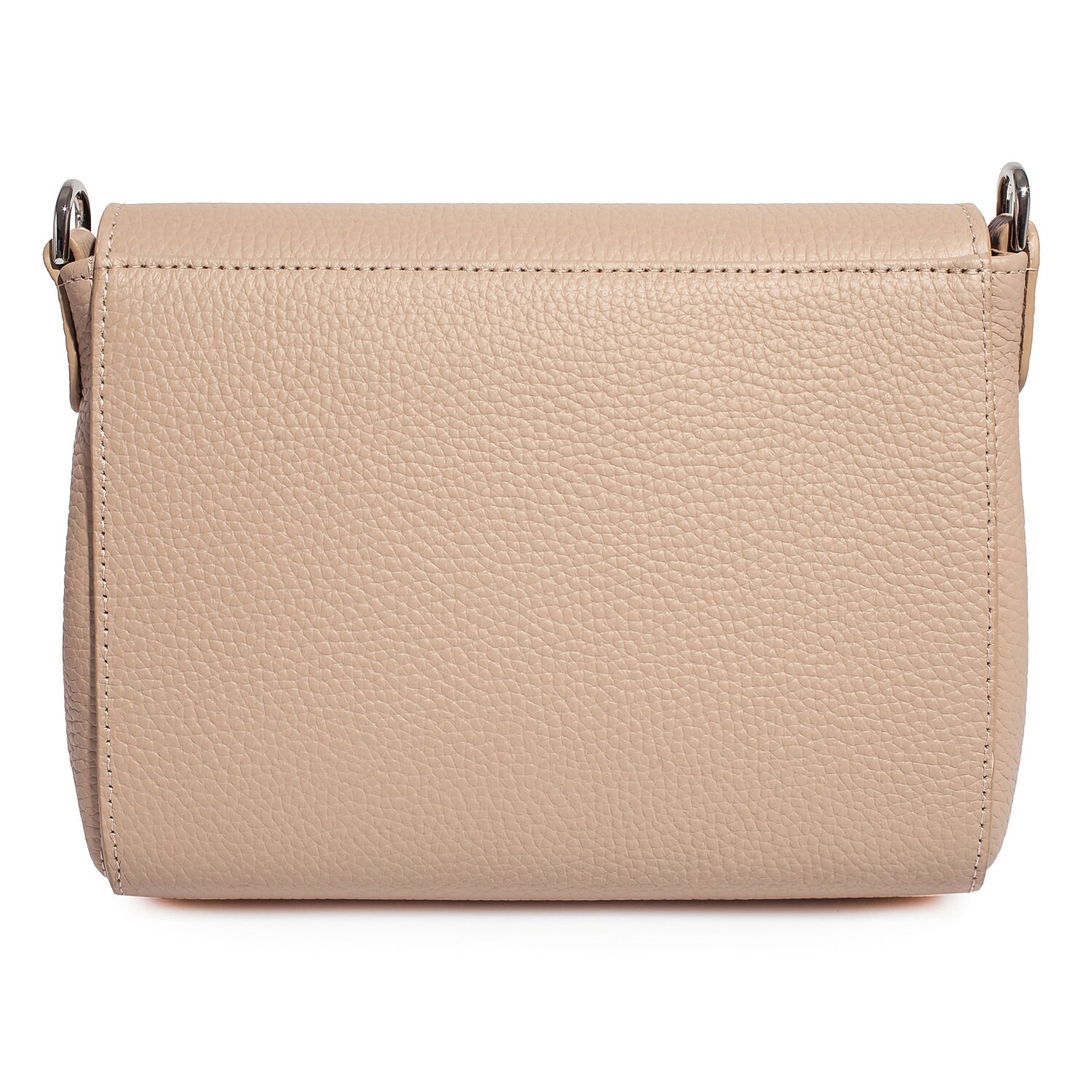 Leather Cross body Bag, Beige Leather Shoulder Bag, Women's Leather Crossbody Bag, Leather bag KF-3629 - Image 3