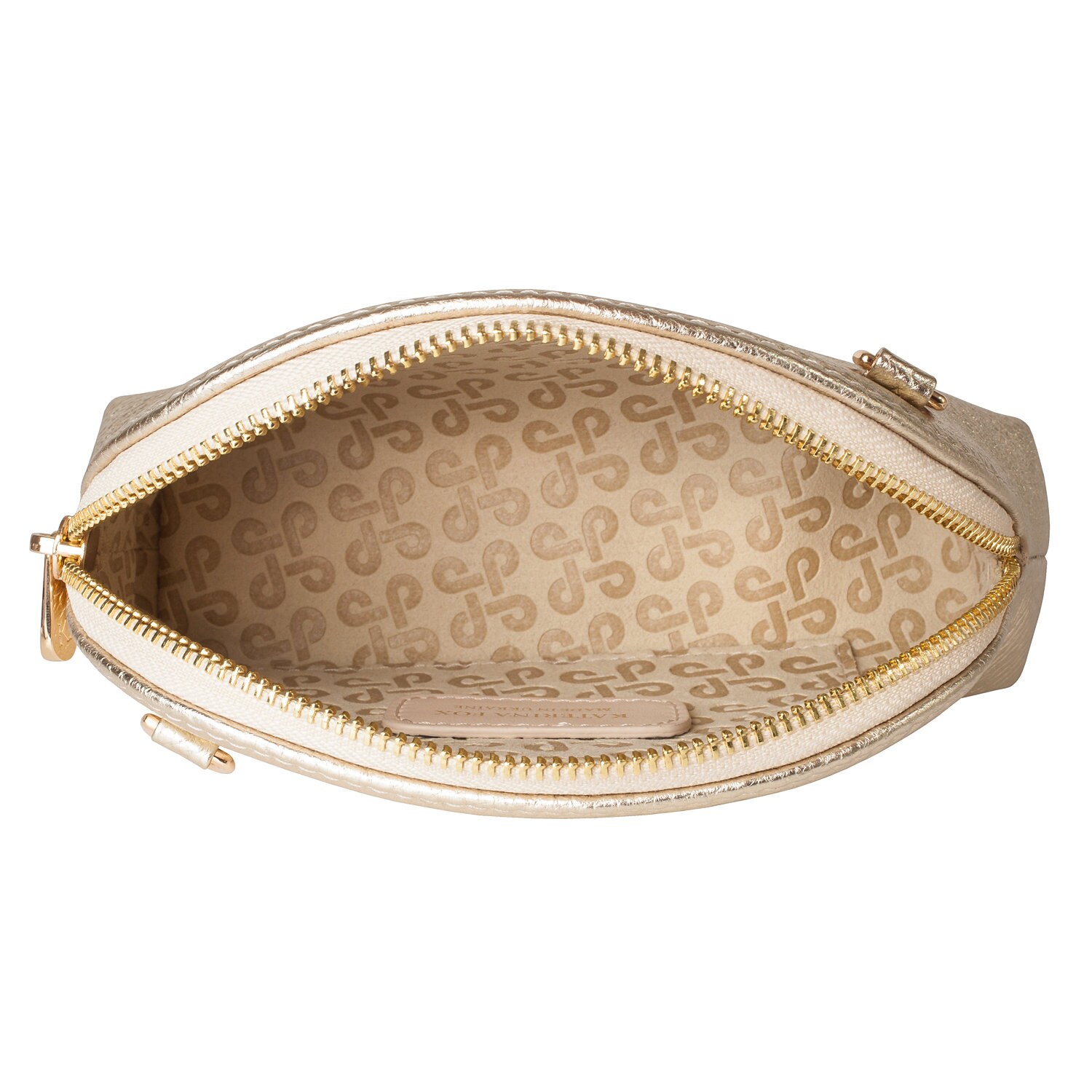 Leather Cross body Bag, Gold Leather Shoulder Bag, Women's Leather Crossbody Bag, Leather bag KF-3785 - Image 5