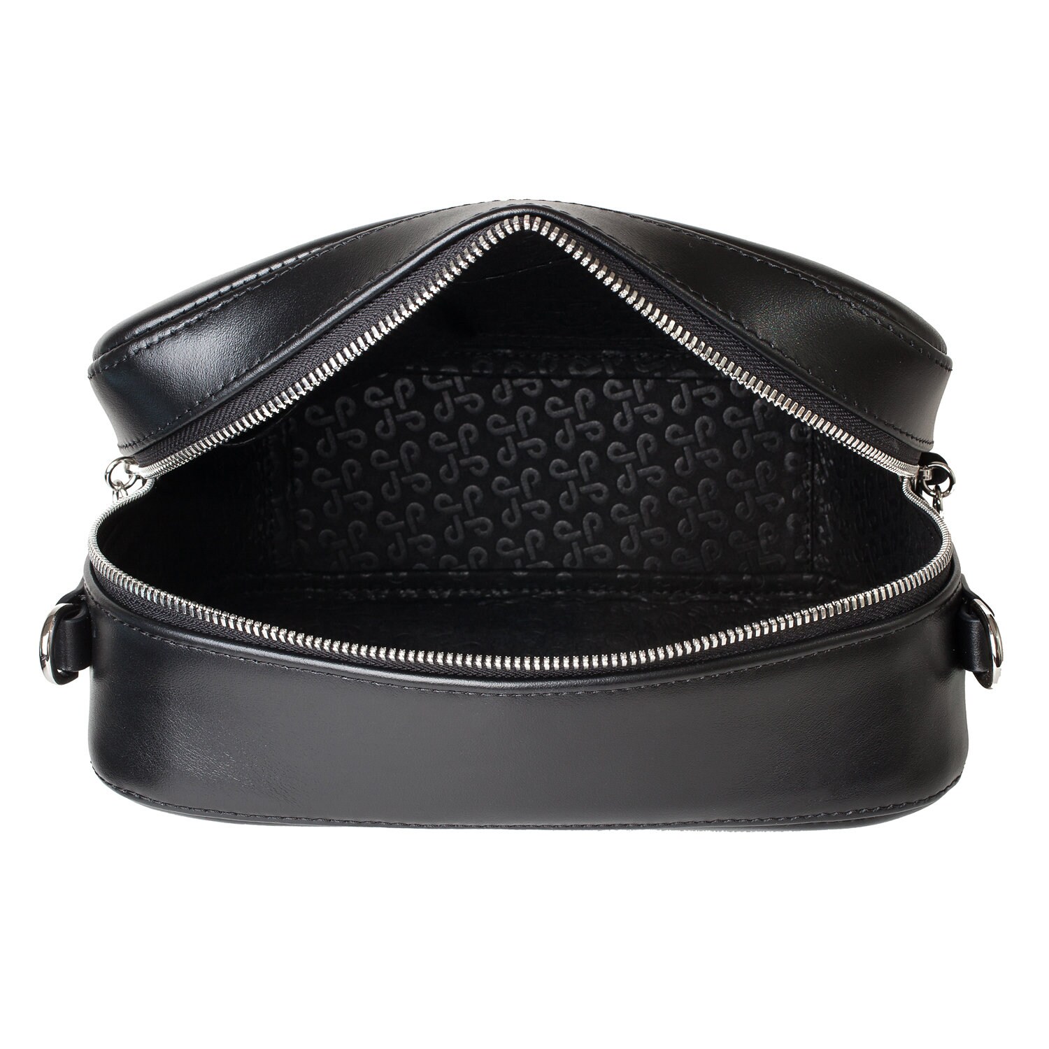 Leather Cross body Bag, Black Leather Shoulder Bag, Women's Leather Crossbody Bag, Leather bag KF-2824 - Image 5