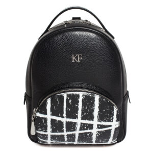 Leather Backpack, Leather Backpack Women, Black Leather Backpack KF-3896