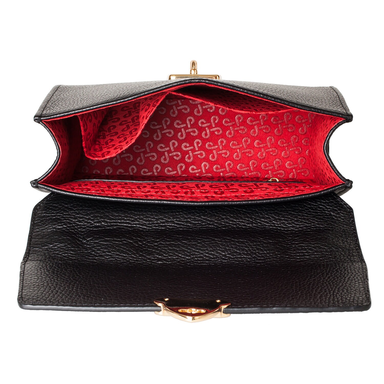 Leather Cross body Bag, Black Leather Shoulder Bag, Women's Leather Crossbody Bag, Leather bag KF-3964 - Image 6
