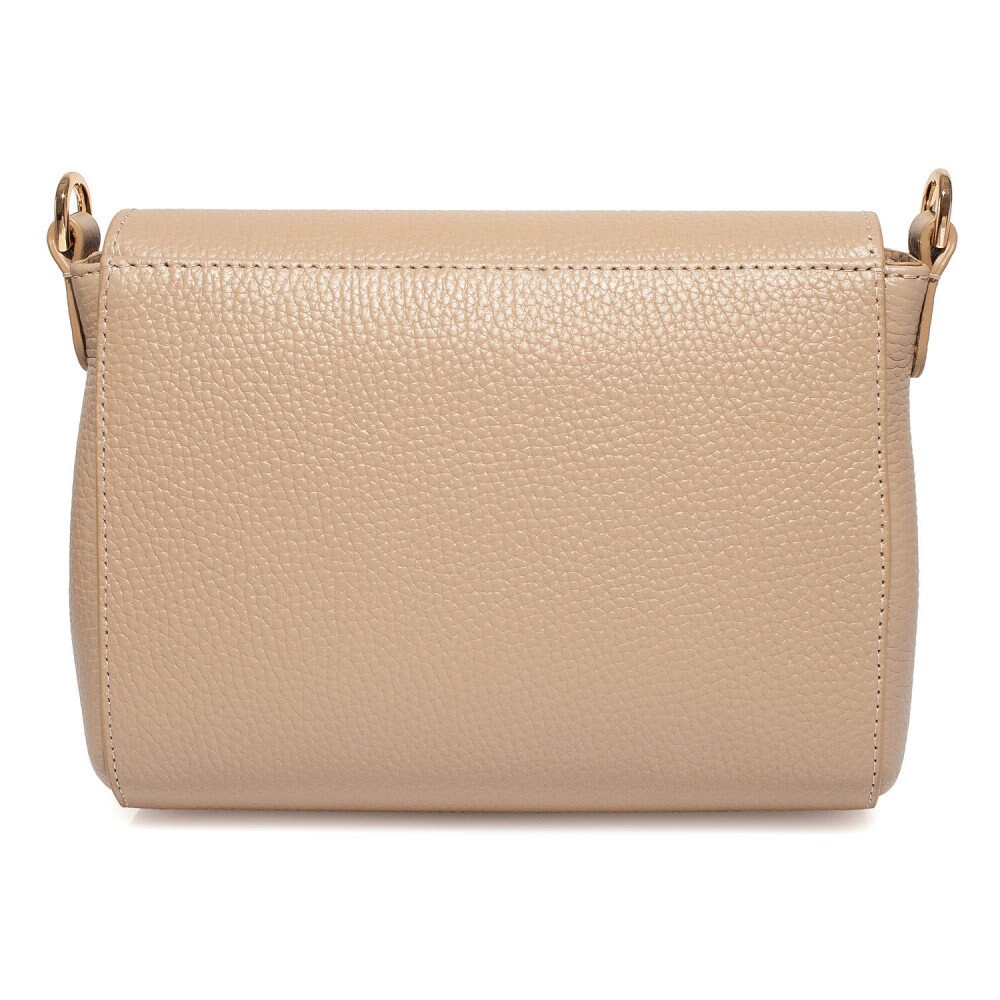 Leather Cross body Bag, Beige Leather Shoulder Bag, Women's Leather Crossbody Bag, Leather bag KF-4007 - Image 3