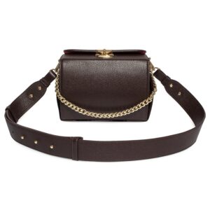 Leather Crossbody Bag, Brown Leather Shoulder Bag, Women's Leather Cross body Bag, Leather bag KF-4498