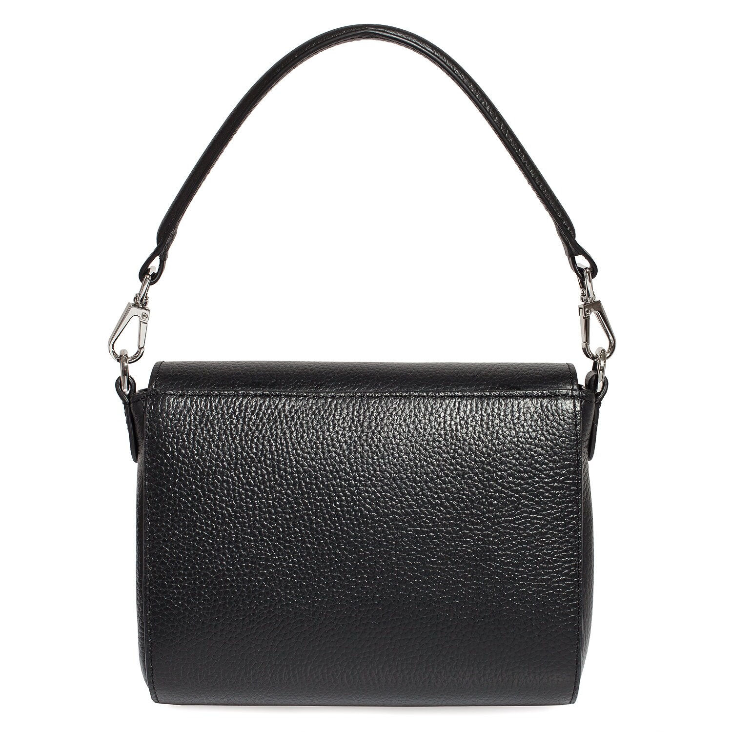 Leather Top Handle Bag, Leather Crossbody Bag, Black Leather Shoulder Bag, Women's Leather Cross body Bag, Leather bag KF-4422 - Image 3