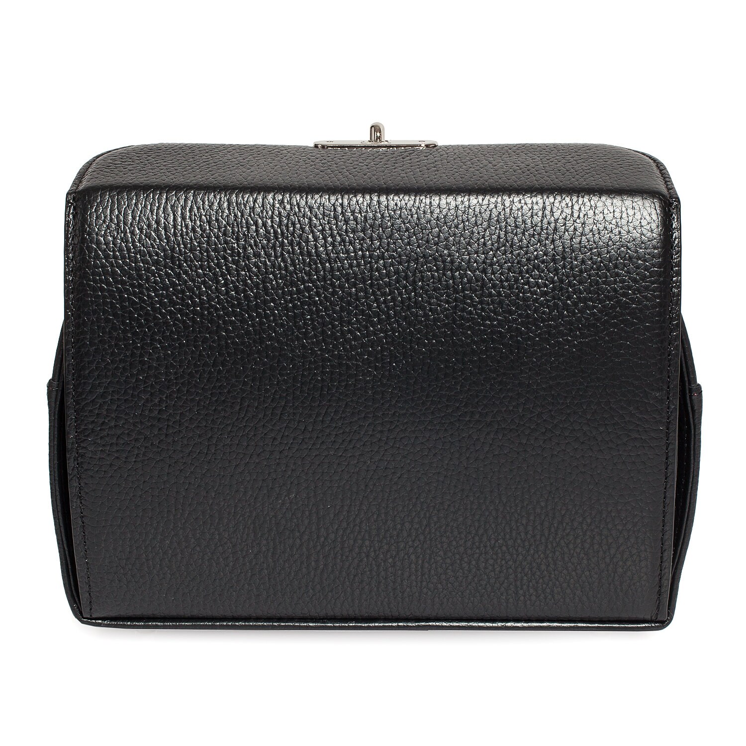 Leather Crossbody Bag, Black Leather Shoulder Bag, Women's Leather Cross body Bag, Leather bag KF-4500 - Image 6