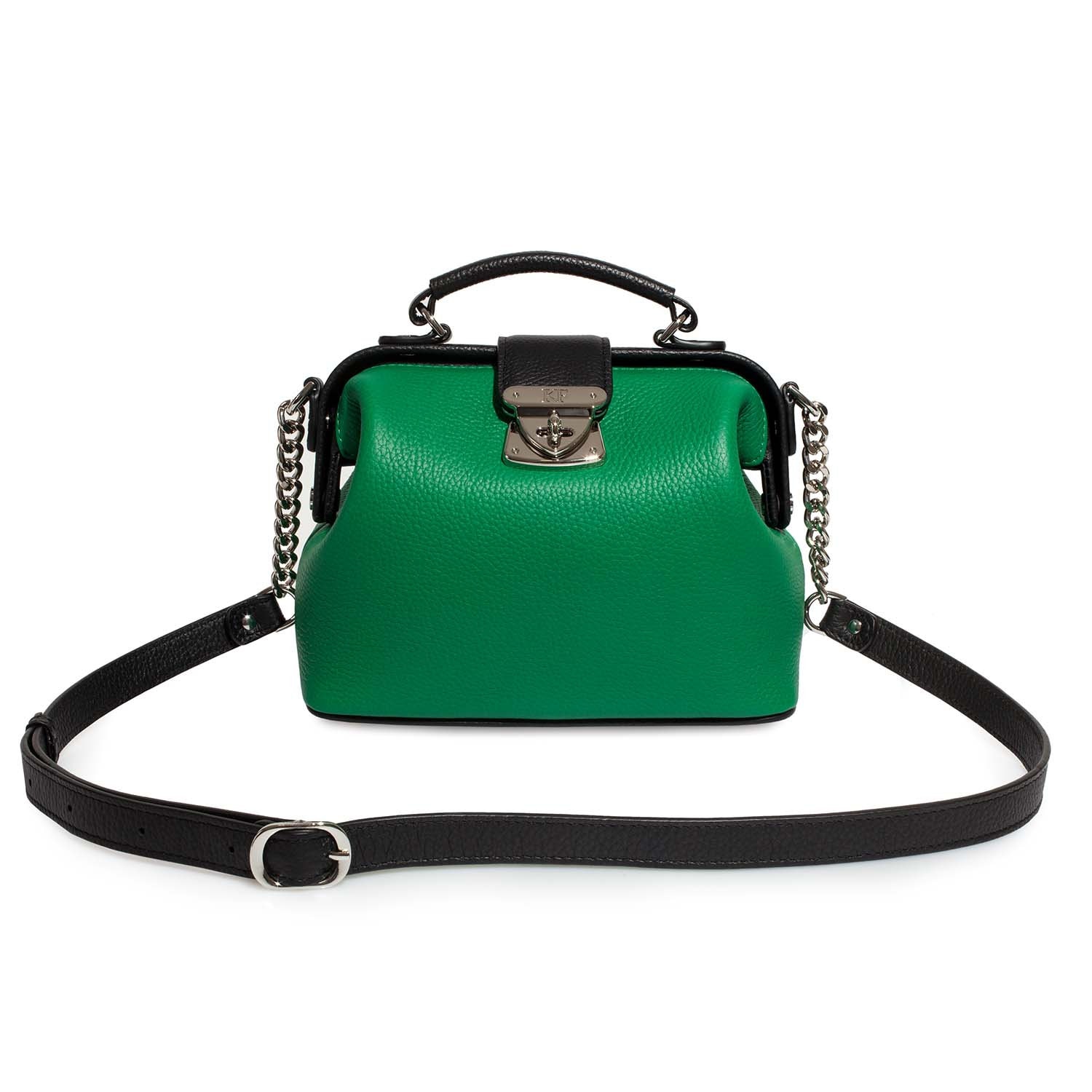 Leather Doctor Bag, Leather Shoulder Bag, Women's Leather Cross body Bag, Leather bag KF-4551