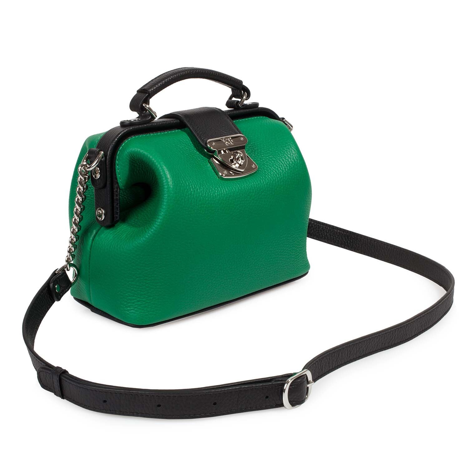 Leather Doctor Bag, Leather Shoulder Bag, Women's Leather Cross body Bag, Leather bag KF-4551 - Image 2