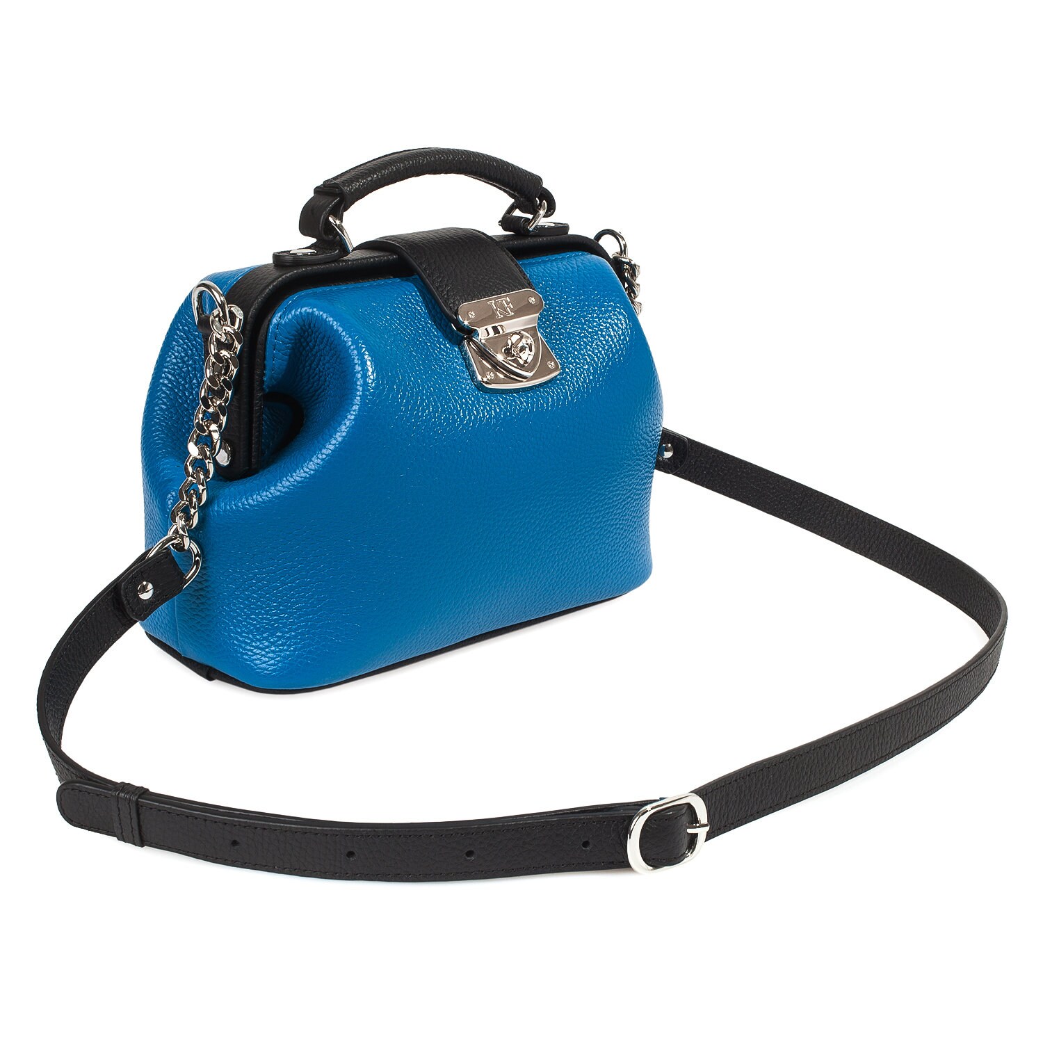 Leather Doctor Bag, Leather Shoulder Bag, Women's Leather Cross body Bag, Leather bag KF-4635 - Image 2