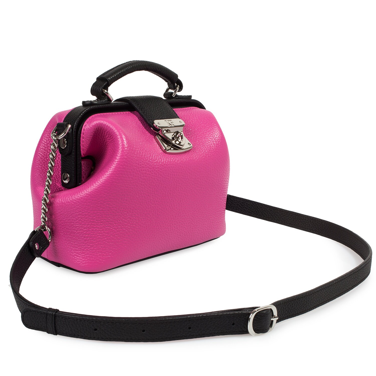 Leather Doctor Bag, Leather Shoulder Bag, Women's Leather Cross body Bag, Leather bag KF-4616 - Image 2
