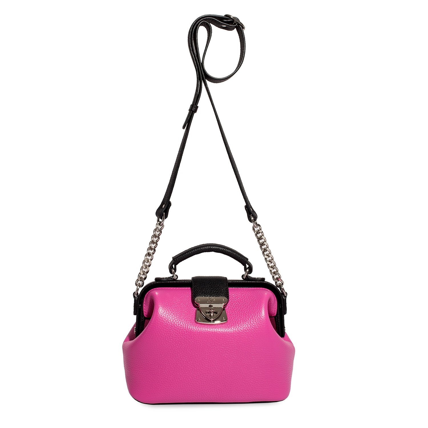 Leather Doctor Bag, Leather Shoulder Bag, Women's Leather Cross body Bag, Leather bag KF-4616 - Image 4