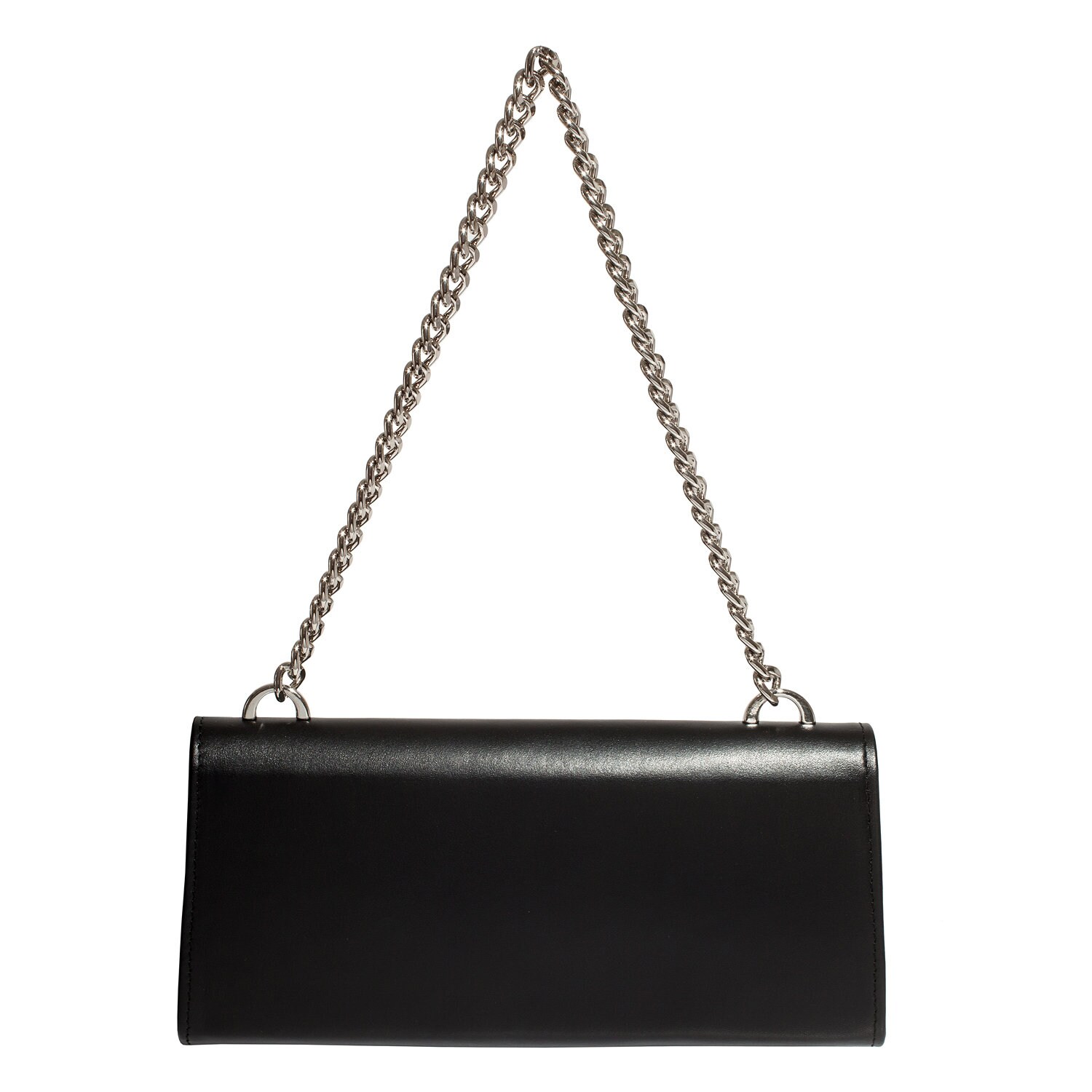 Leather Clutch, Leather Clutch Bag Purse, Black Leather Clutch KF-4831 - Image 3