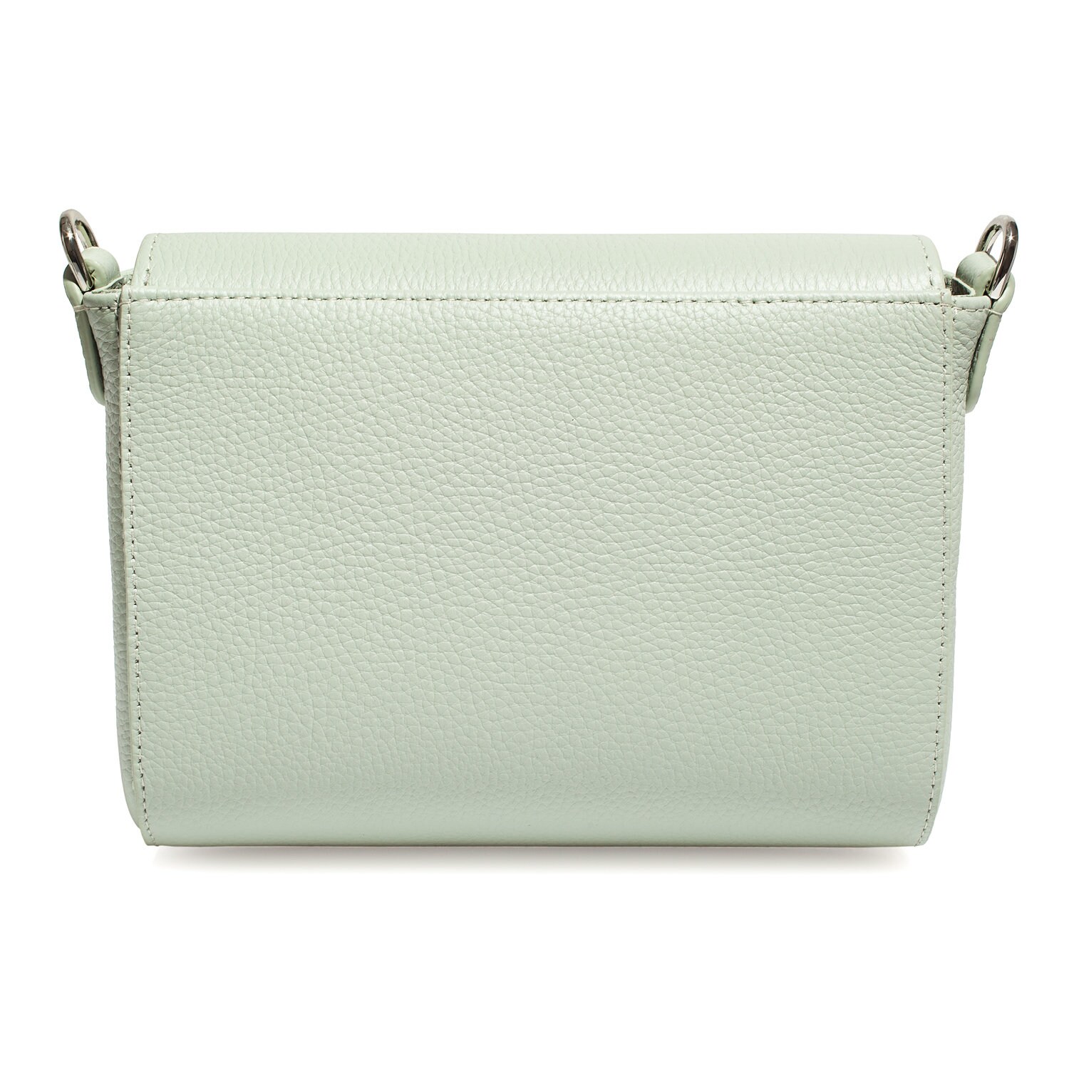 Leather Cross body Bag, Light Mint Leather Shoulder Bag, Women's Leather Crossbody Bag, Leather bag KF-4994 - Image 3